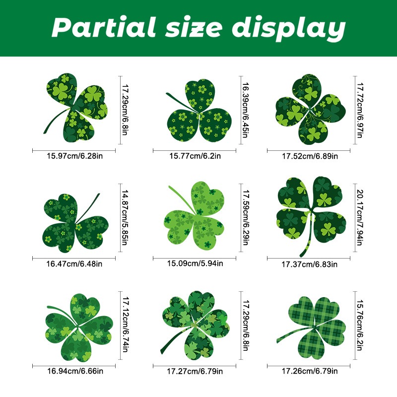 Irish St Patrick s Day Clover  - Party Event Supply Store avaliação e preço
