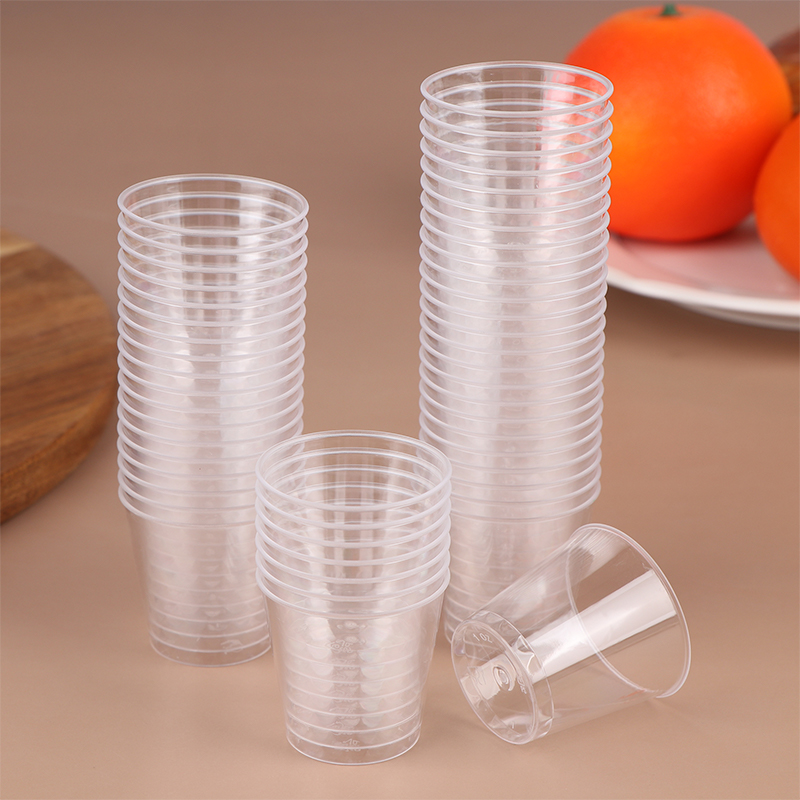 50Pcs 30ML Disposable Mini Cle - Plastic Cup 50Pcs avaliação e preço