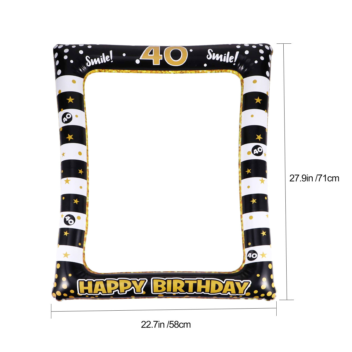 Birthday Photo Frame Prop Part - Photo Booth Frame avaliação e preço