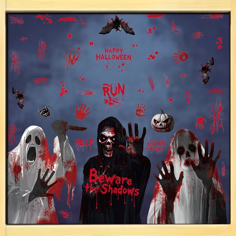 Halloween Window Clings Ghost  - Party Event Supply Store avaliação e preço