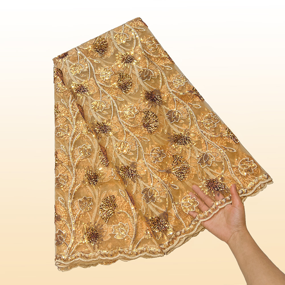 LACE French Lace Fabrics 5 Yar - Glitter Tablecloth avaliação e preço