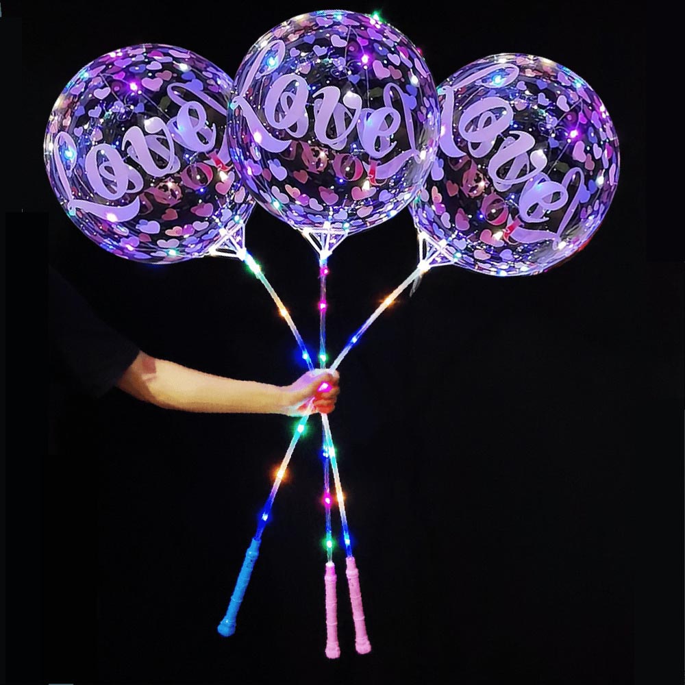 5/10/20/30pcs 20 Inches LED Le - Led Balloon Light avaliação e preço