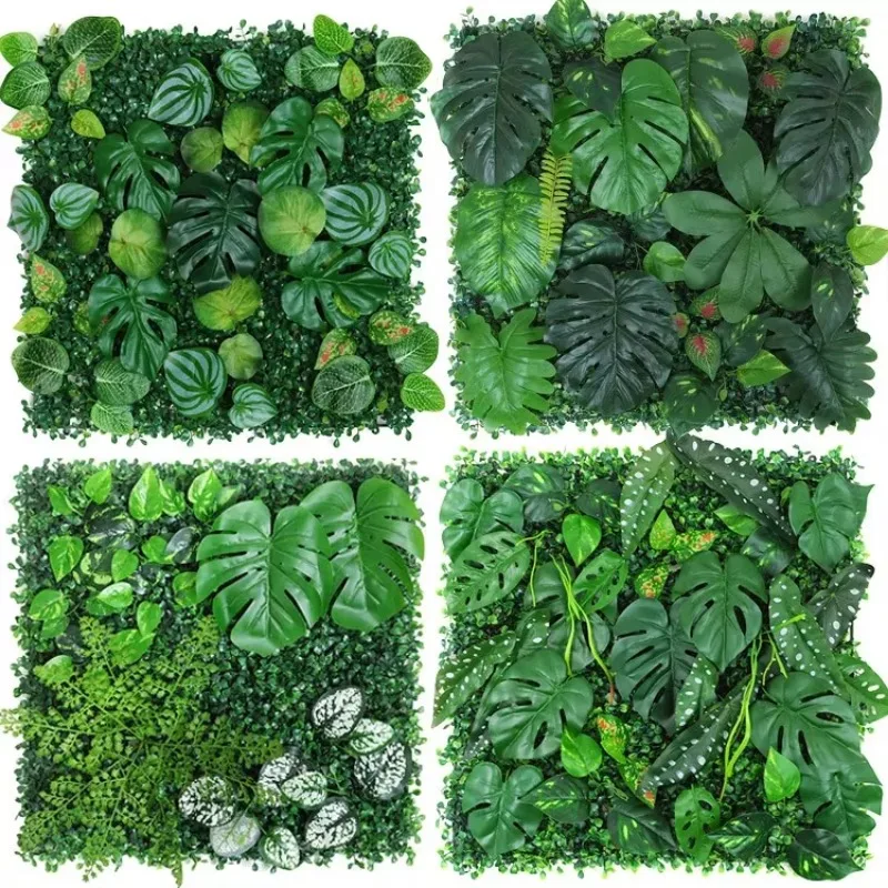 50x50cm 3d Artificial Plant Pa - Flower Wall Panel avaliação e preço