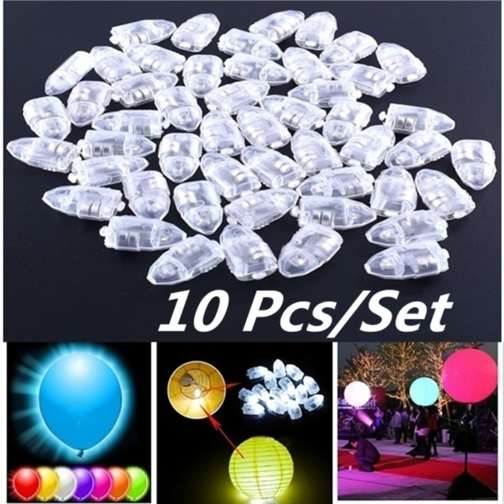 10 Pcs/set LED Balloon Lamp De - Led Balloon Light avaliação e preço