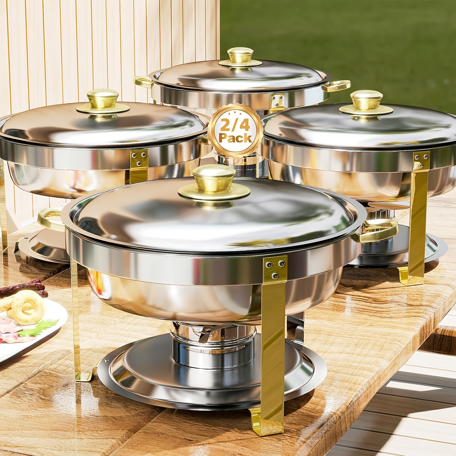 6/9QT Chafing Dishes For Buffe - Event & Party Supply Photos avaliação e preço